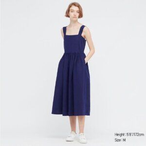 Uniqlo Linen Blend Dress